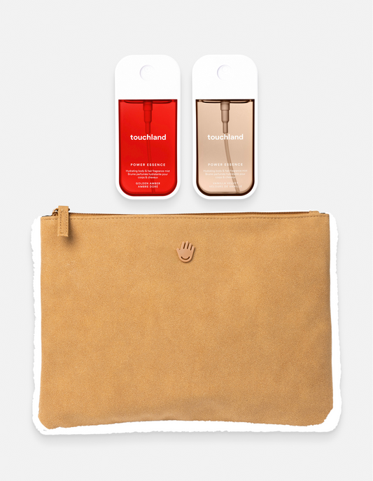 Shearling Warmth Travel Set